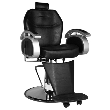 HAIR SYSTEM FOTEL BARBERSKI SM106 CZARNY